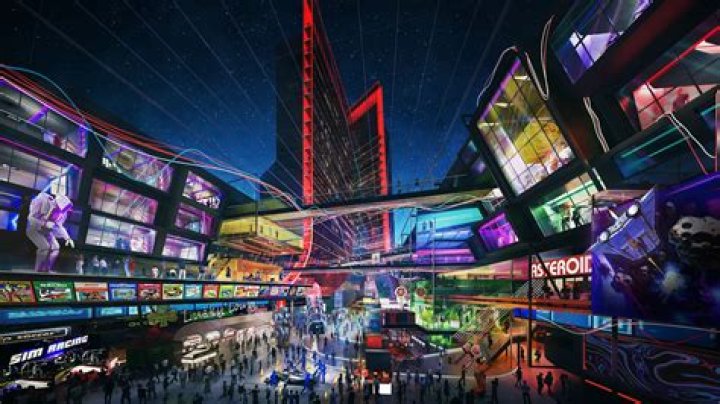 Atari Hotel Concept Art