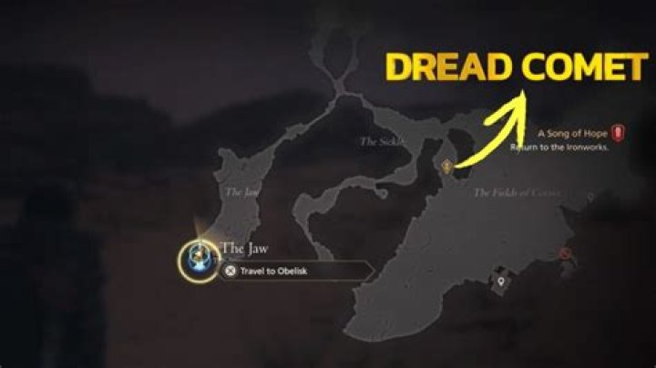 Final Fantasy Dread Comet Location